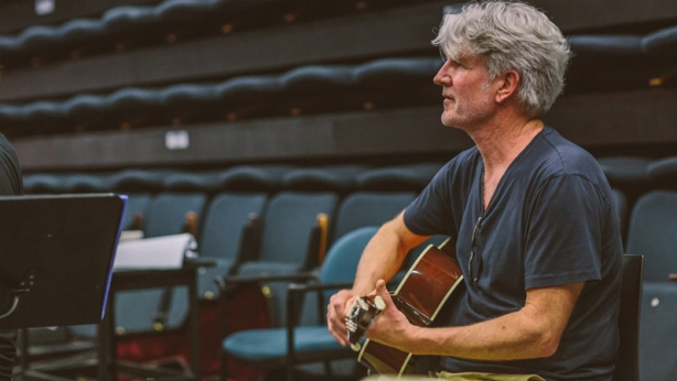 Tim Finn in Ladies in Black rehearsals Tim Finn in Ladies in Black rehearsals