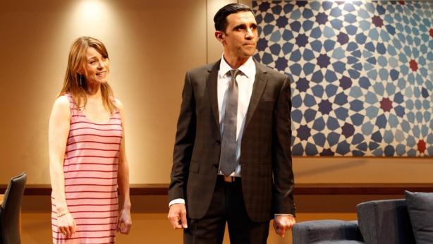 Kat Stewart and Hazem Shammas in Disgraced Kat Stewart and Hazem Shammas in Disgraced