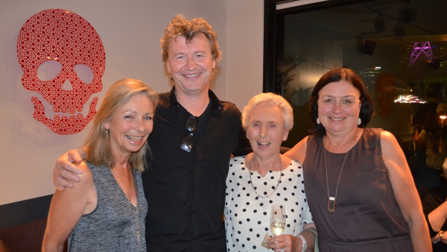Jan Nolan, Simon Phillips, Pat Burke, and Julie Burke Jan Nolan, Simon Phillips, Pat Burke, and Julie Burke