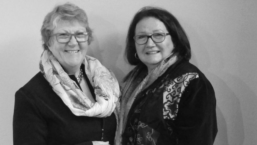 Julie Nelson and Jan Dircks Julie Nelson and Jan Dircks