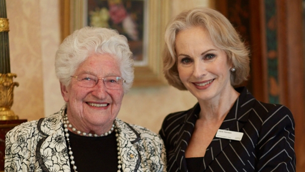 Betty Amsden AO and Jane Hansen Betty Amsden AO and Jane Hansen