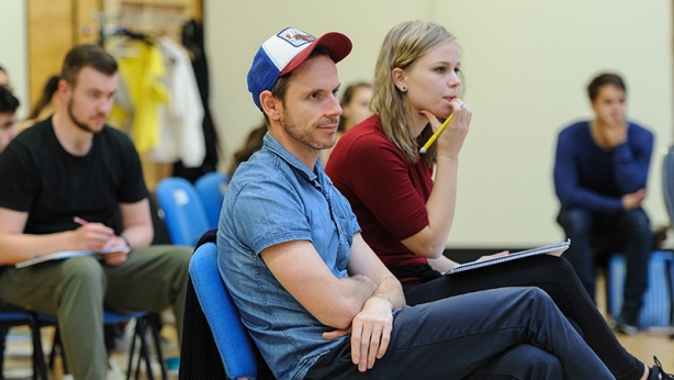 Director Dean Bryant in rehearsals Director Dean Bryant in rehearsals