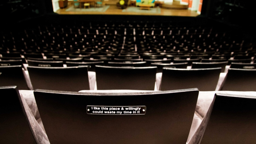 Seat Plaques in the Sumner Theatre Seat Plaques in the Sumner Theatre