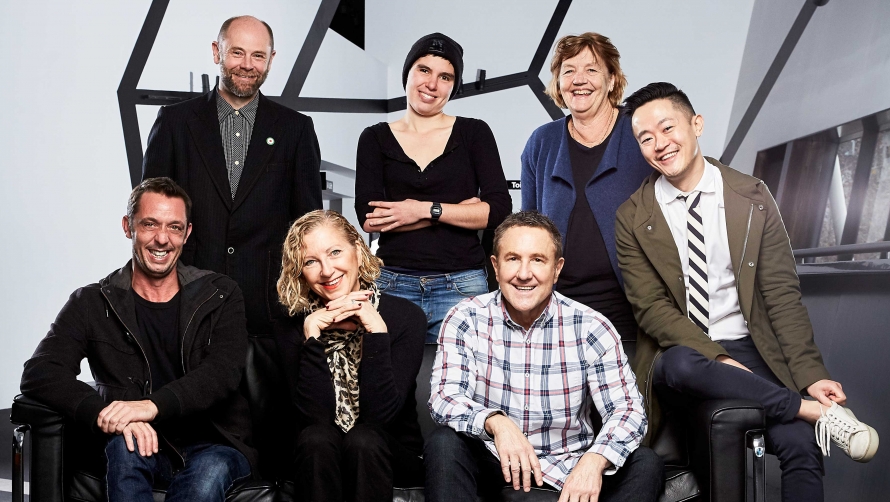 Next Stage Commissioned Writers with MTC Literary Director Chris Mead and Artistic Director Brett Sheehy Next Stage Commissioned Writers with MTC Literary Director Chris Mead and Artistic Director Brett Sheehy