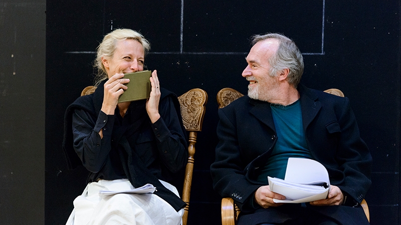 A Doll's House, Part 2 in rehearsal