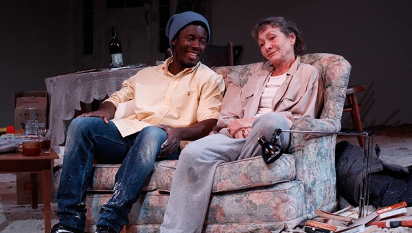 Pacharo Mzembe and Gillian Jones in Solomon and Marion