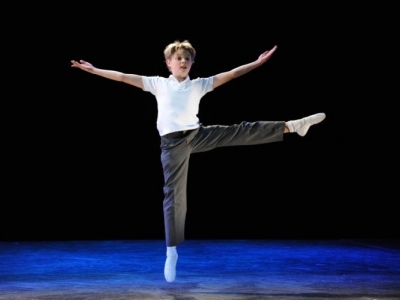 Josh Gates playing Billy Elliot in the Australian Production of Billy Elliot the Musical. Photo by James Morgan.